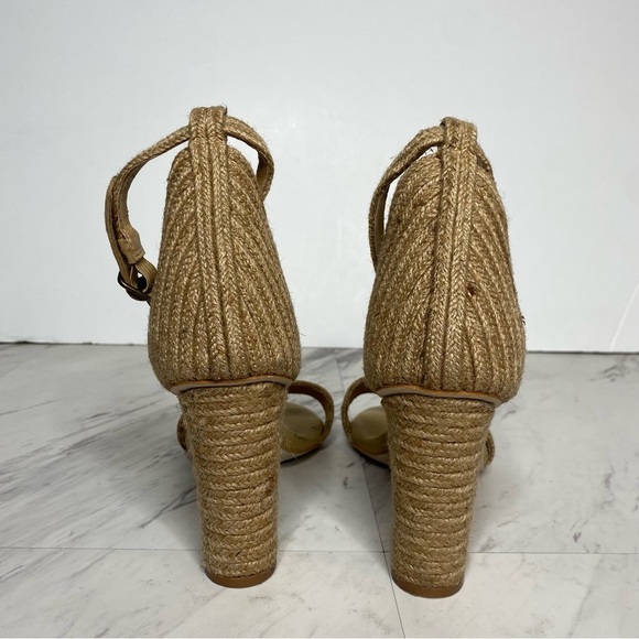 Jeffrey Campbell Rowboat Jute Wrapped Heeled Sandal 9 1/2 - Picture 3 of 13